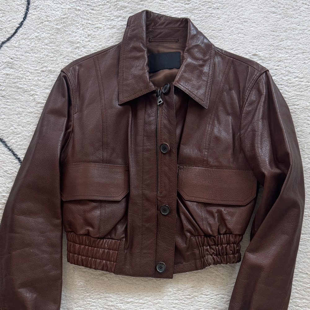Brown Leather Women's Jacket
